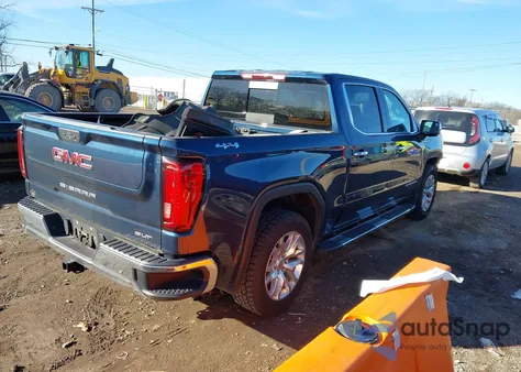 2020 GMC Sierra 1500 4Wd Short Box Slt z USA, uszkodzony, nr VIN 3GTU9DED2LG409921